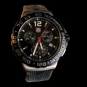 TAG Heuer Men's 'Formula 1' Swiss Quartz Stainless Steel and Rubber Dress Watch